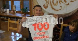 Comparoli entra nel novero dei "centenari": "Ci tenevo tantissimo"