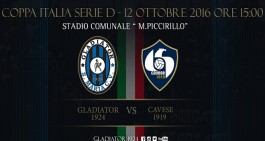 Gladiator-Cavese: parte la prevendita per la gara di Coppa Italia