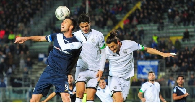 Caracciolo in azione contro il Cesena