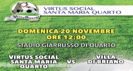 Virtus S. Quarto, tutti a disposizione per la sfida con la capolista