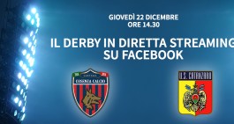 La Lega Pro sbarca "LIVE" su Facebook con Cosenza-Catanzaro