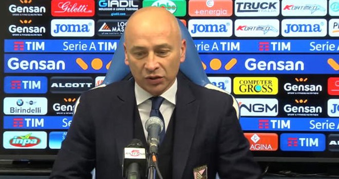 Corini, ormai ex-allenatore del Palermo