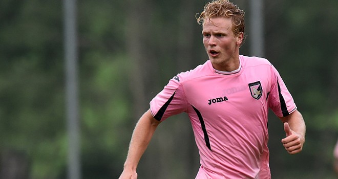 Oscar Hiljemark in maglia Palermo