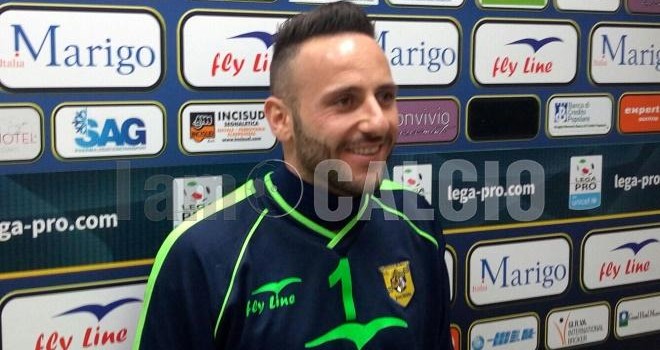Juve Stabia-F.Andria 2-1, Cutolo: "Strafelice per la vittoria" 