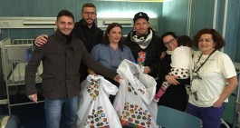 Pimonte solidale, regali per i bimbi dell'Ospedale S.S.Annunziata