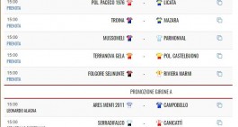 Oggi pomeriggio LIVE i gironi A di Eccellenza e Promozione