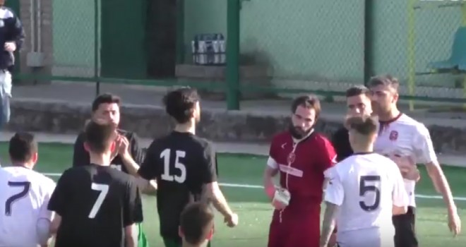 il finale di gara convulso