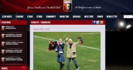 Le condogliaze del Genoa Cfc a Claudio Onofri