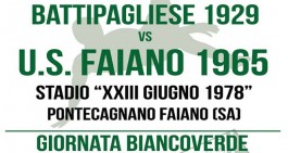 Faiano-Battipagliese, indetta la &ldquo;giornata biancoverde&rdquo;