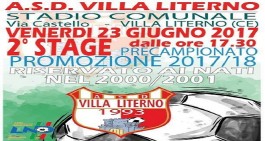Villa Literno. Al via lo stage per i nati negli anni 2000 e 2001