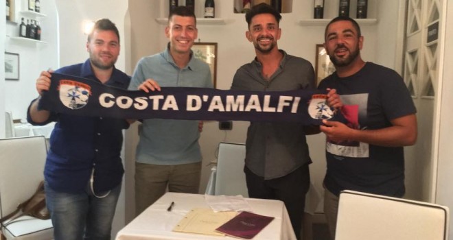Costa d'Amalfi, importante conferma: il bomber Criscuoli ha rinnovato
