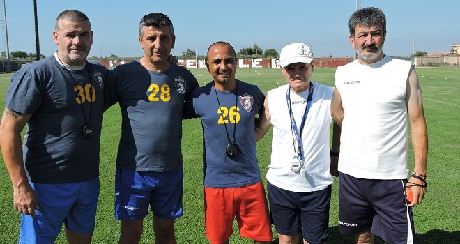 Mister Carannante ed il suo staff