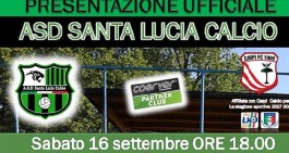 Programma folto per la presentazione del Santa Lucia calcio