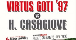 Virtus Goti. Sabato allo "Ievoli" amichevole con l'H. Casagiove