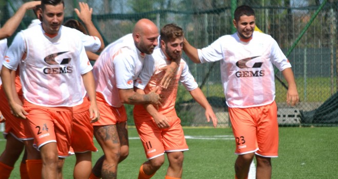 Ciferri esulta dopo il 2-2