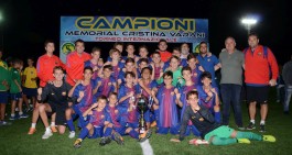 Il Barcellona vince il Memorial Varani. Roma e Inter sul podio