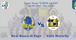 Real Rocca di Papa-Valle Martella Calcio. Il video del Match di Coppa