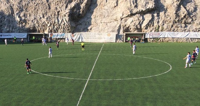 Costa d'Amalfi-Valdiano 1-2: gol e immagini della gara - VIDEO