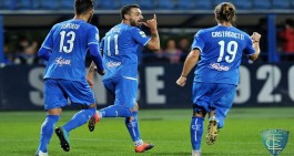Empoli-Pro Vercelli 3-2, Toscani vicini alla A, un palo ferma la Pro