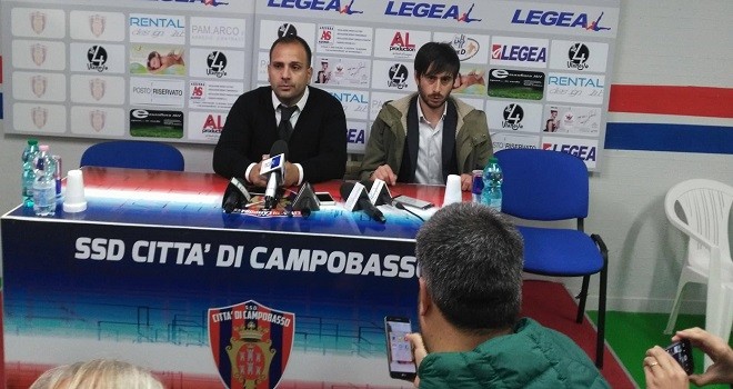 Il Campobasso volta pagina e riabbraccia Minadeo