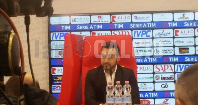 Benevento. De Zerbi: "Sassuolo forte ma possiamo fare risultato"