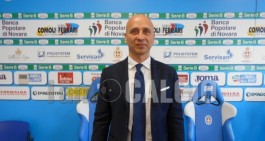 Novara-Pro Vercelli, Corini: "E' colpa mia, ci &egrave; mancato qualcosa"
