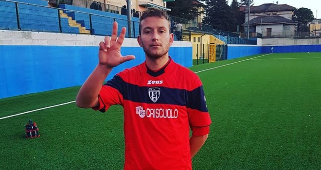 Anzi, il nuovo centravanti &egrave; il corletano Peppe Montano dal Paternicum