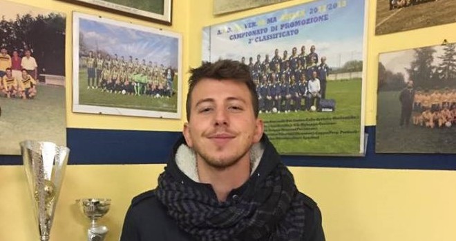 Mabritto appena dopo la firma con il Cev