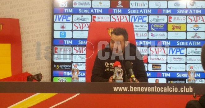 Benevento. De Zerbi: "Nessuno ha mollato, col Cagliari per fare punti"