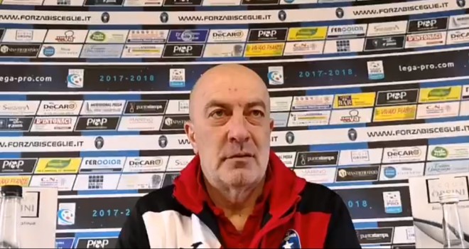 Bisceglie, Alberga: "Vittoria di cuore s'un campo difficile"