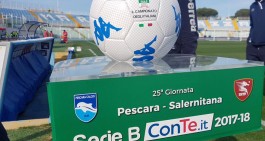 Pescara-Salernitana 1-0: una punizione di Brugman decide la gara