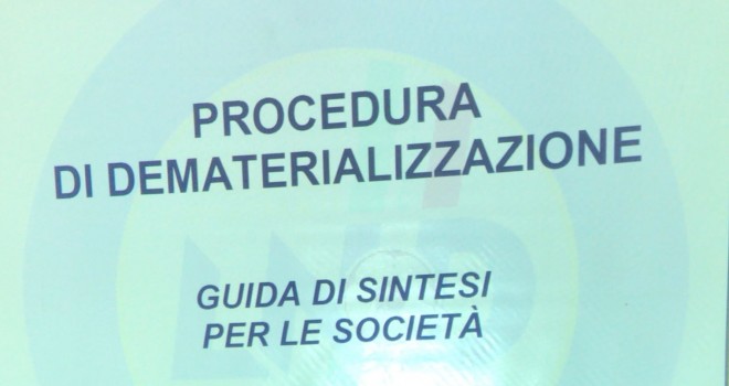 Dematerializzazione, aggiunta tappa a Grottaminarda per societ&agrave; irpine