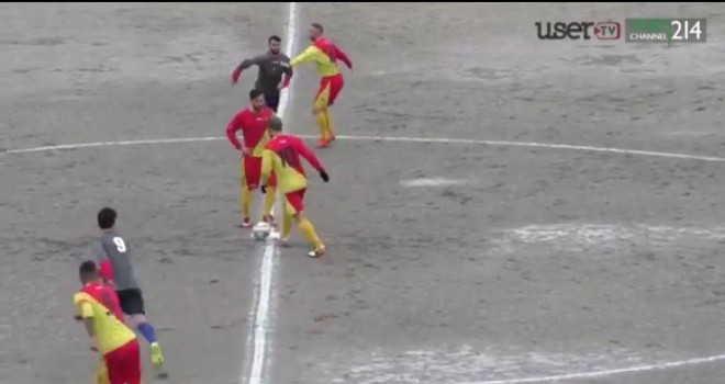 Eclanese-San Vito Positano 1-2: prodezza Caruso-beffa Farriciello