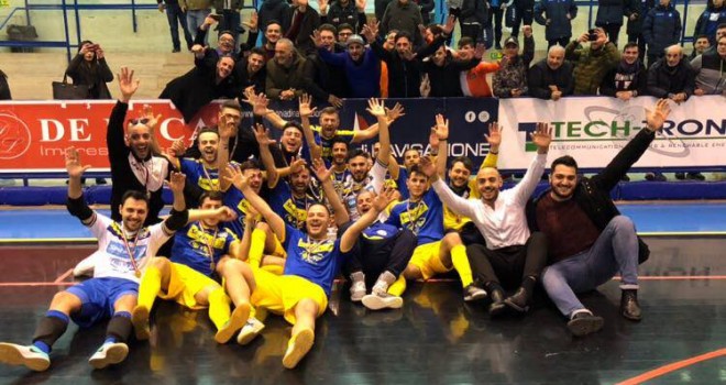 Calcio a 5/D. La Sinergy Marcianise porta a casa la coppa di categoria