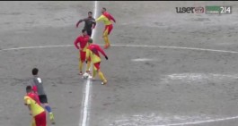 Eclanese-San Vito Positano 1-2: prodezza Caruso-beffa Farriciello