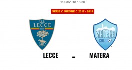 Lecce-Matera: le formazioni ufficiali