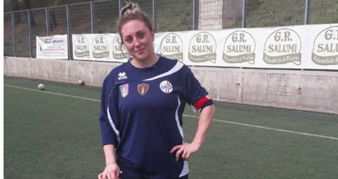 La vicecapitano Lucia Caivano
