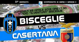 Bisceglie-Casertana: i convocati di mister Mancini