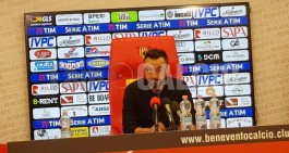 Benevento. De Zerbi:"Lascio: difficile ripartire da una retrocessione"