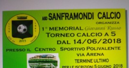 Il Sanframondi Calcio allestisce il Primo Memorial Giovanni Russo