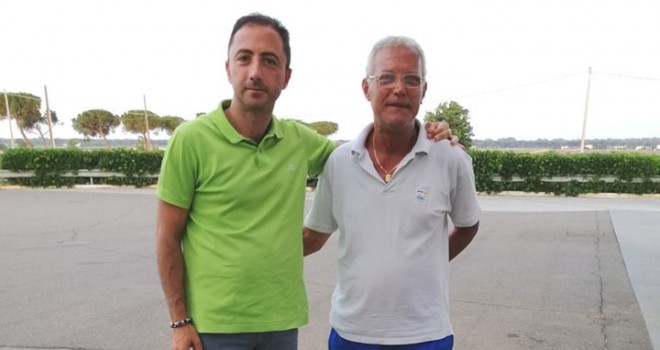 Da sinistra Calabrese con D'Angelo