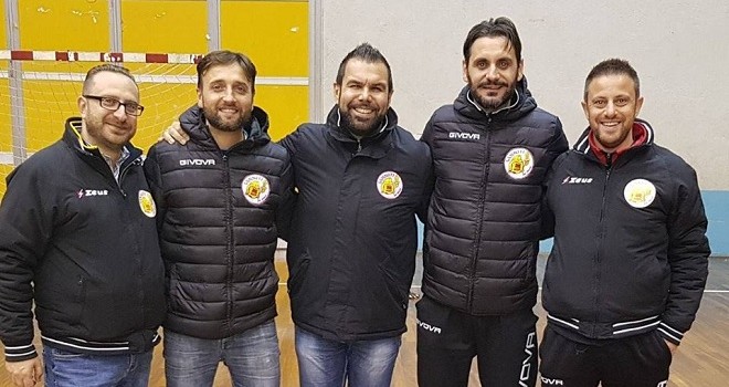 La dirigenza dei Sanniti Five Soccer