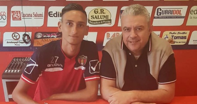 Il Picerno pesca un nuovo under: dalla Nocerina il terzino Vanacore