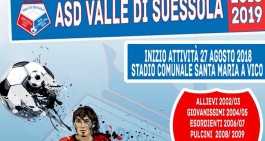 Il Valle di Suessola punter&agrave; forte sui giovani. Start il 27 agosto