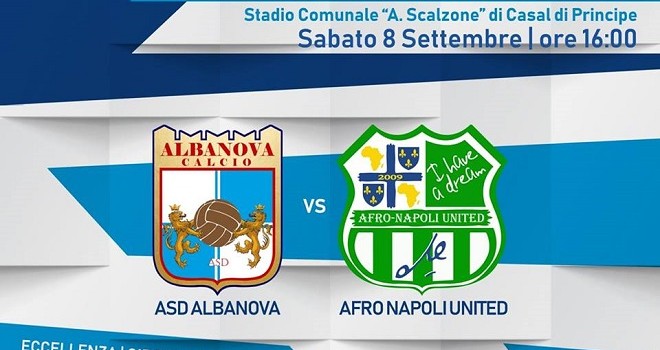 Albanova. I convocati per l'Afro-Napoli: a Mazziotti ne mancano 4