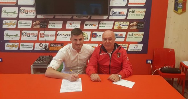 Il nuovo portiere Jacopo Coletta