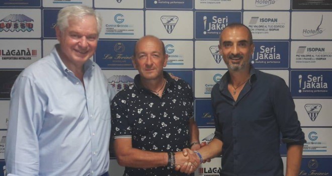 Bosticco e il presidente Atzori