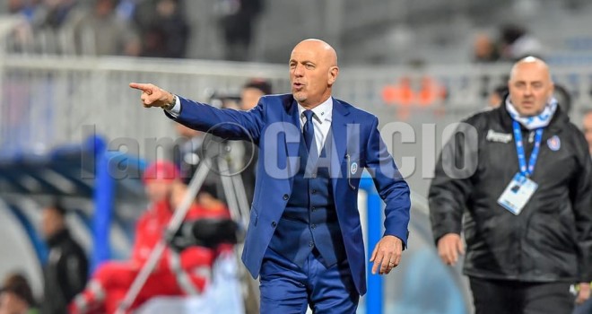 Novara-Pro Vercelli 2-1, Sannino: "Premiate sofferenza ed abnegazione"