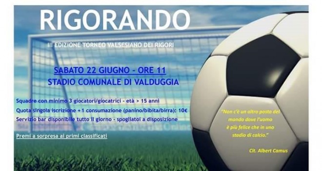 Tra due sabati il rigorando