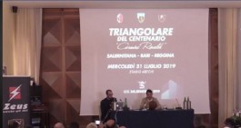 Salernitana: a luglio il triangolare del centenario con Bari e Reggina